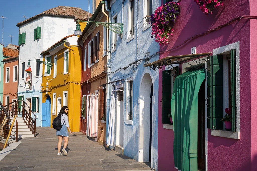 Morgan in Italy. (Burano, 2016)
