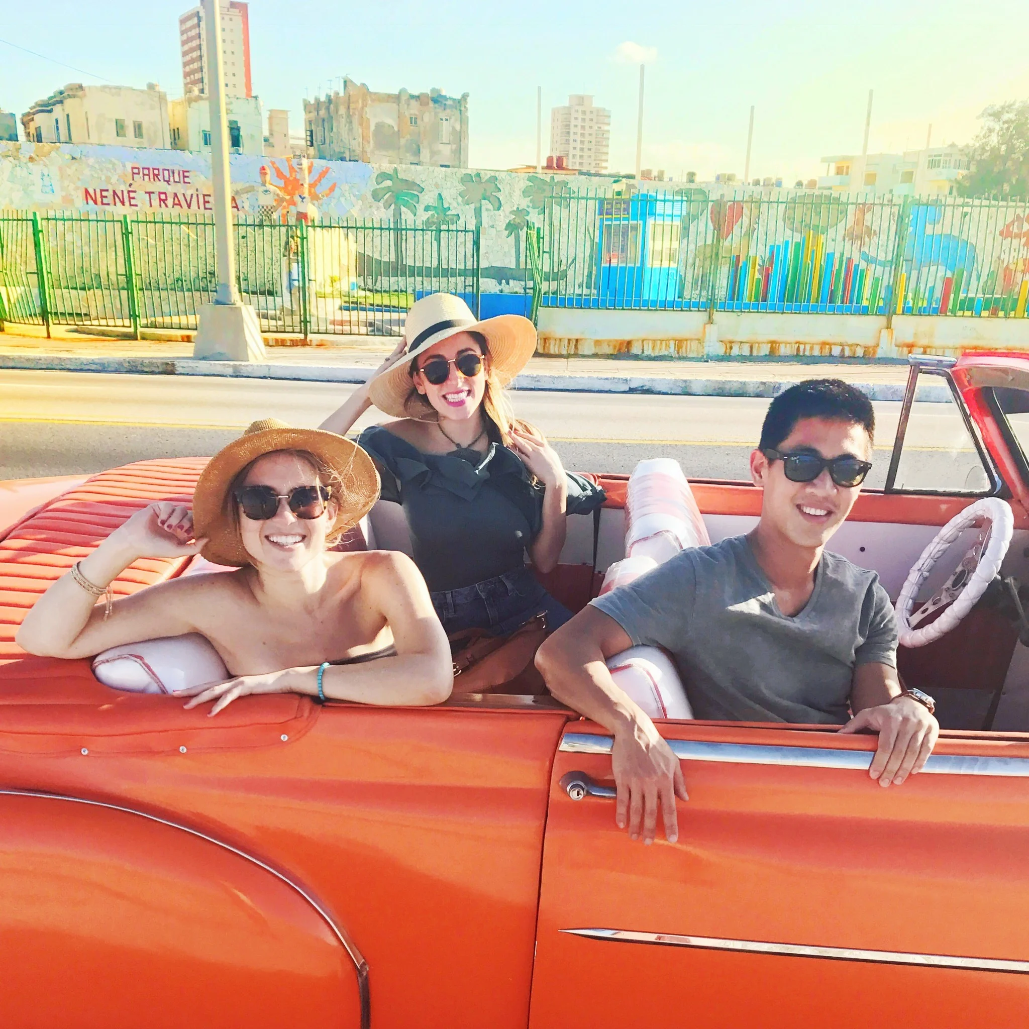 Cruising the Malécon in my dream car.