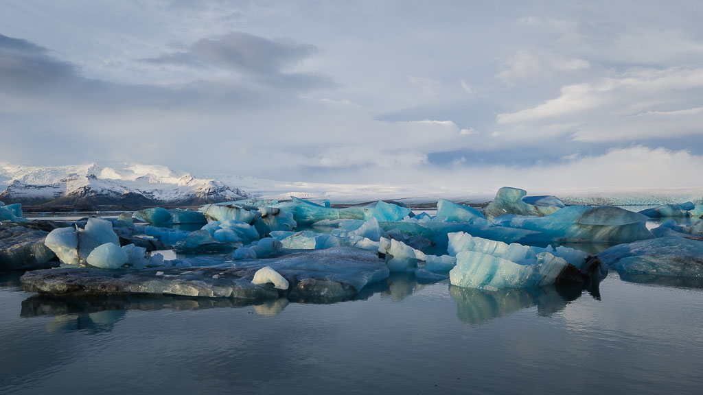 Jökulsárlón Glacial Lagoon.