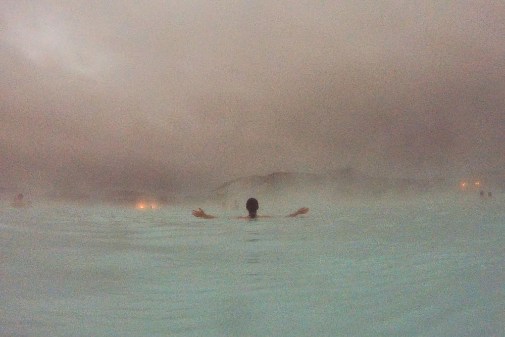 Sorry for the blurry photo. The weather changed so quickly and there was so much mist and steam.