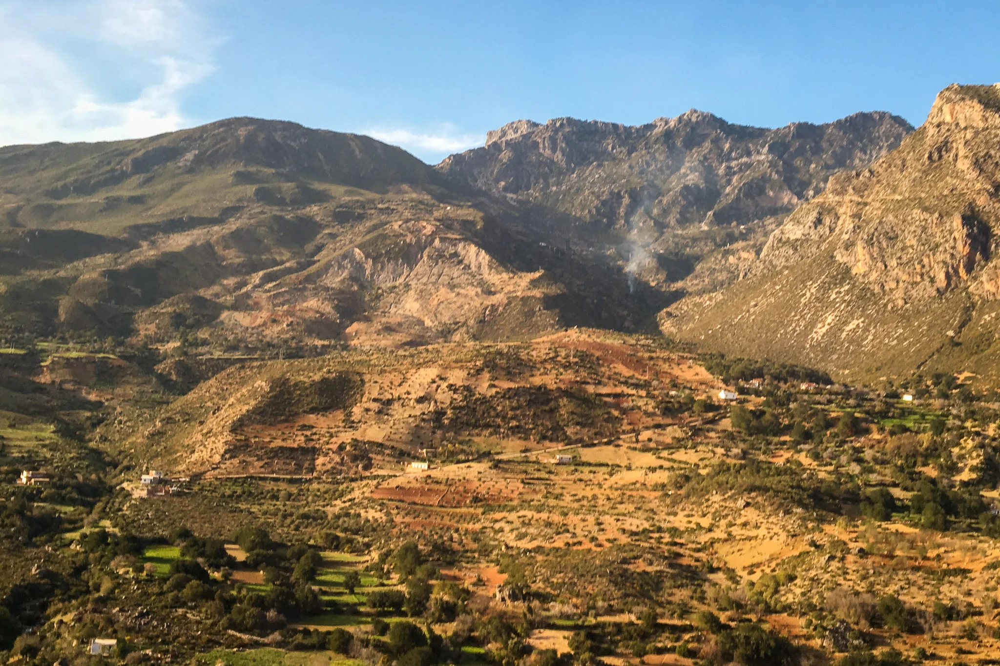Views along the way.