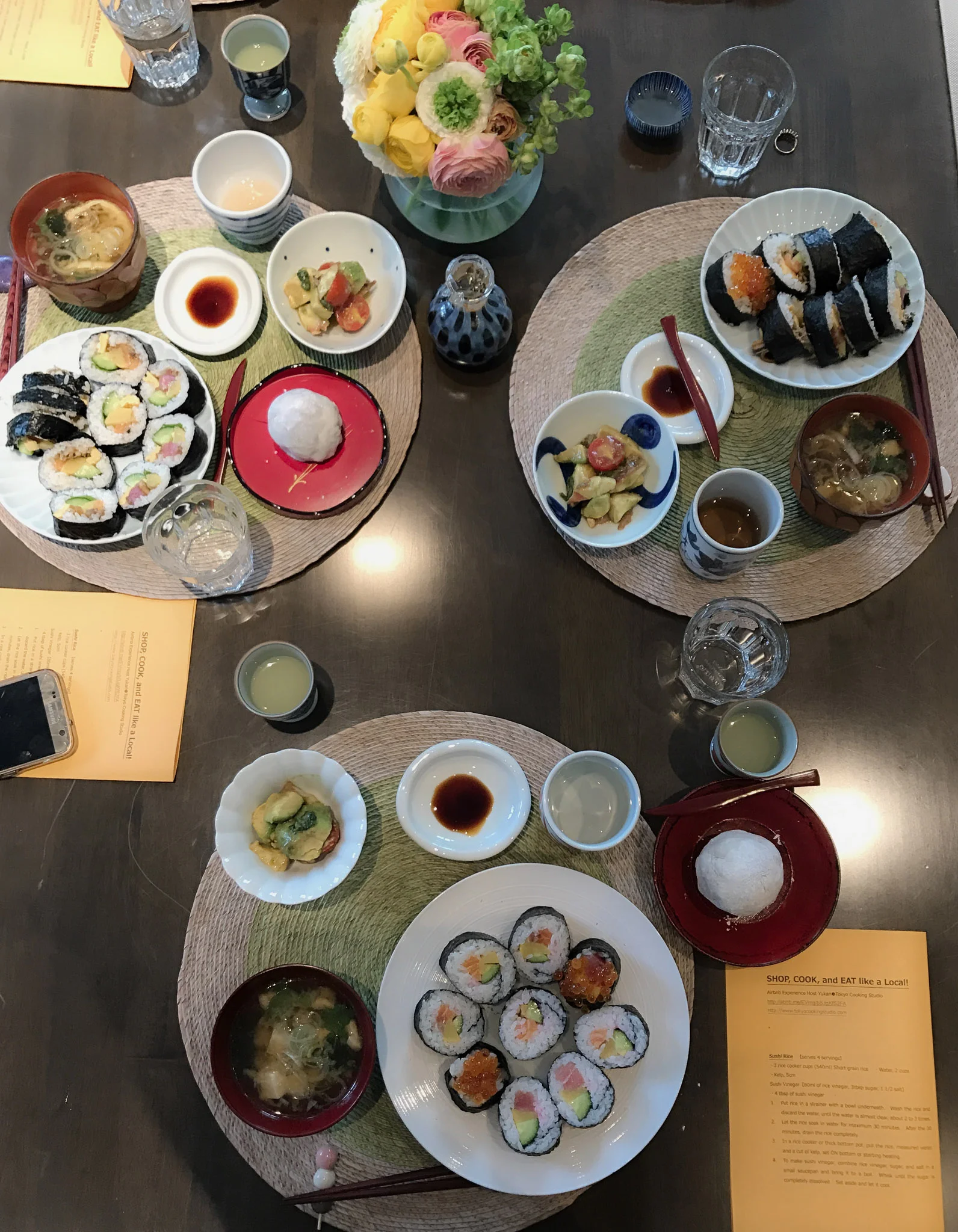 It wasn't the prettiest sushi, but it sure did taste good.