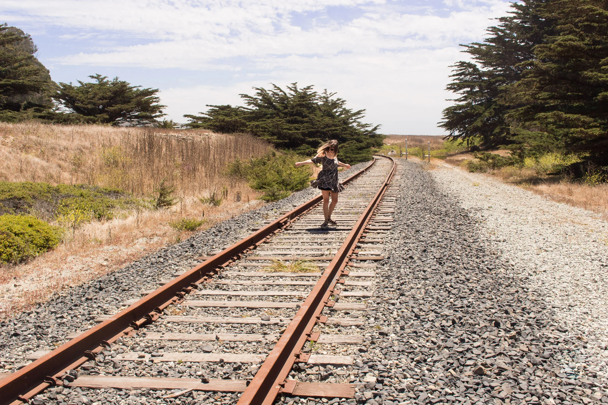 Sunshine in San Francisco makes me want to dance.