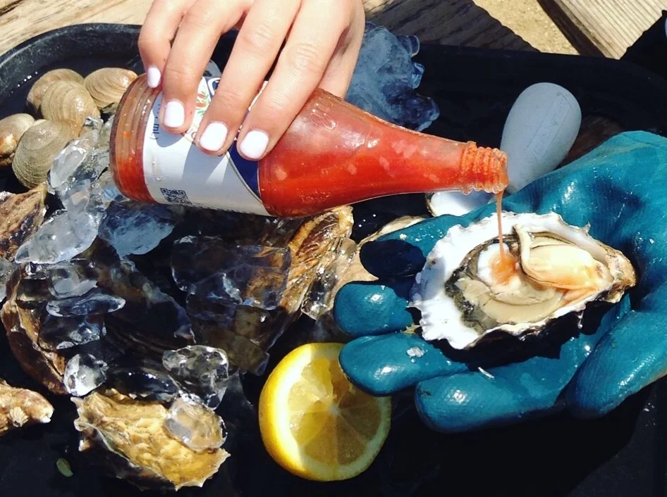 I eat hot sauce with my freshly shucked oysters.