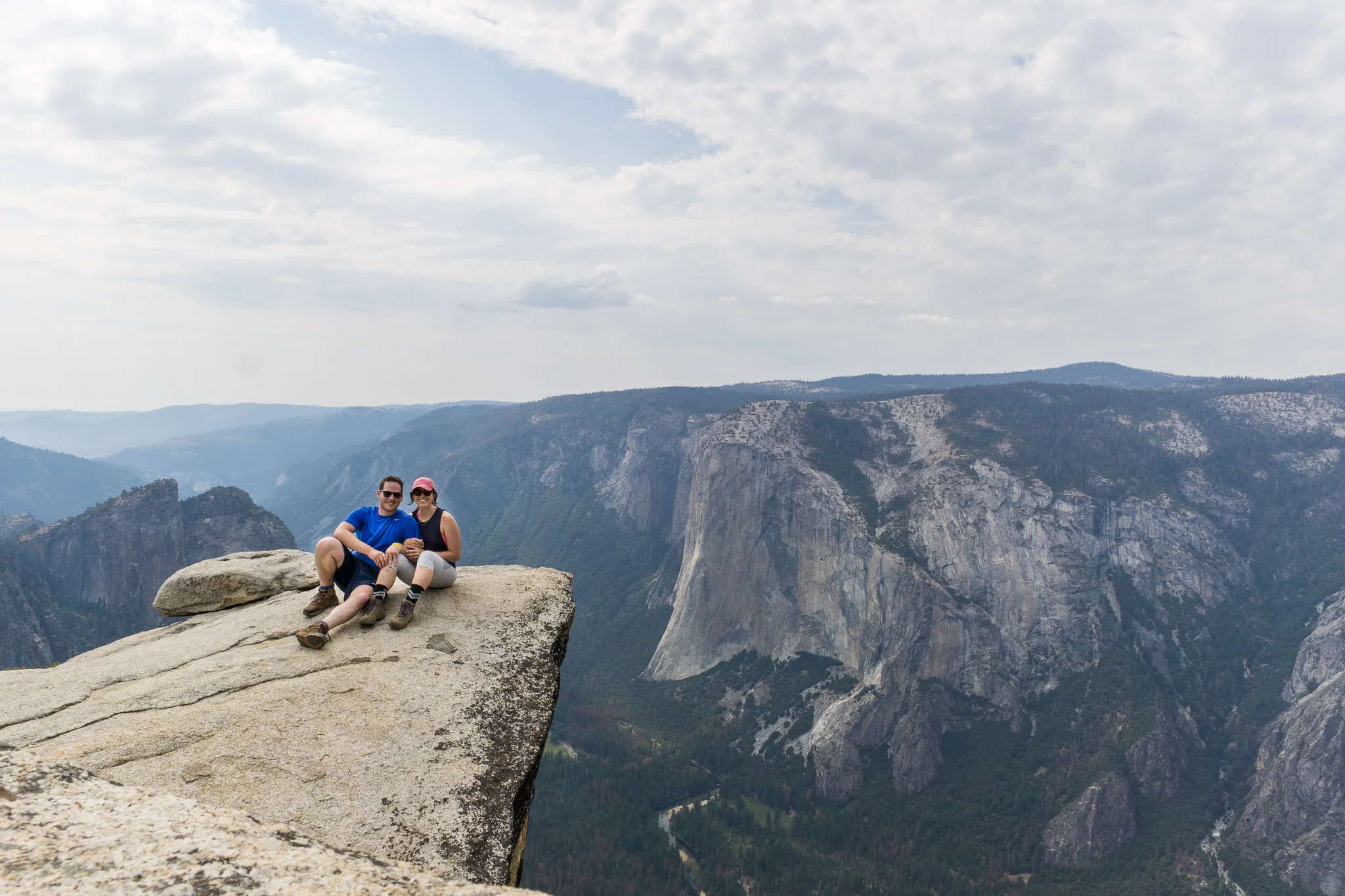 Taft Point Yosemite National Park. August, 2017
