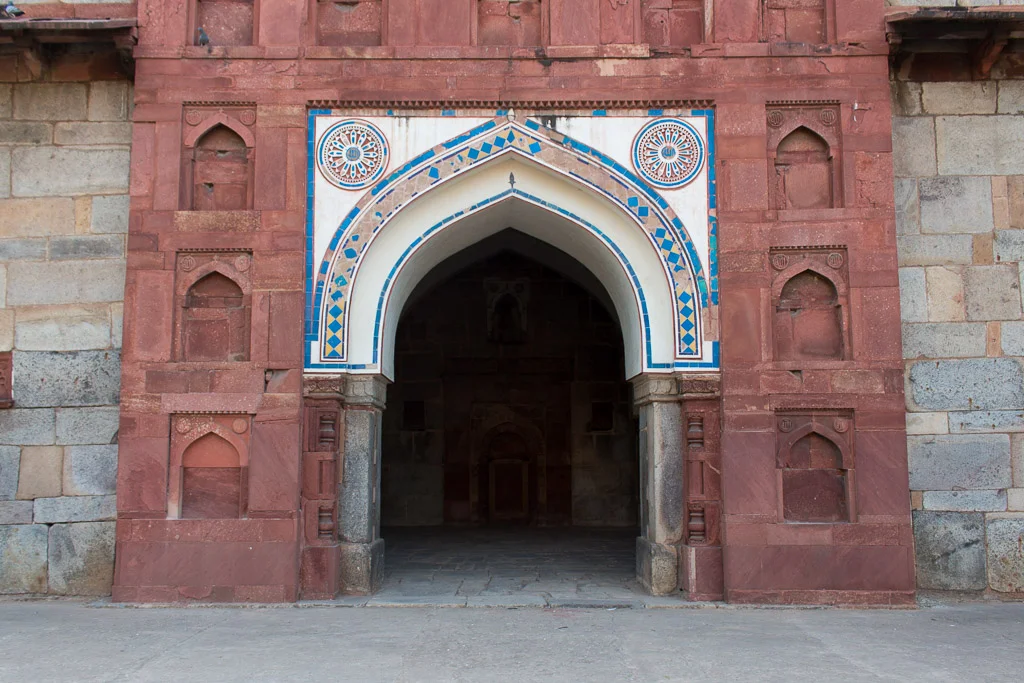 The details at another tomb in Humayun's Tomb complex. 