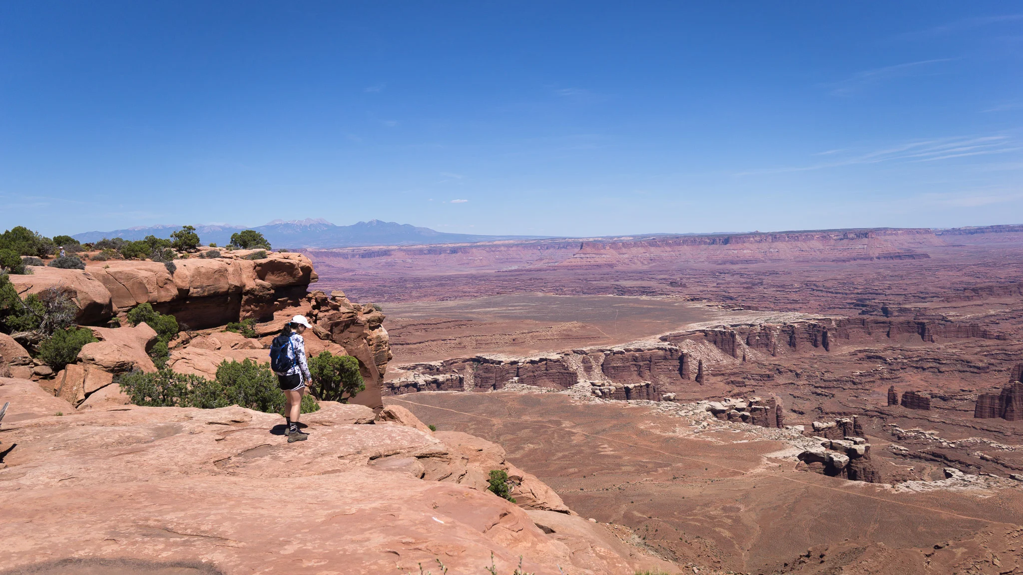 Beginning of the hike out to Grand View Point
