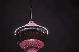 Calgary Tower Turns Maroon and Gold for Multiple Myeloma Awareness Month