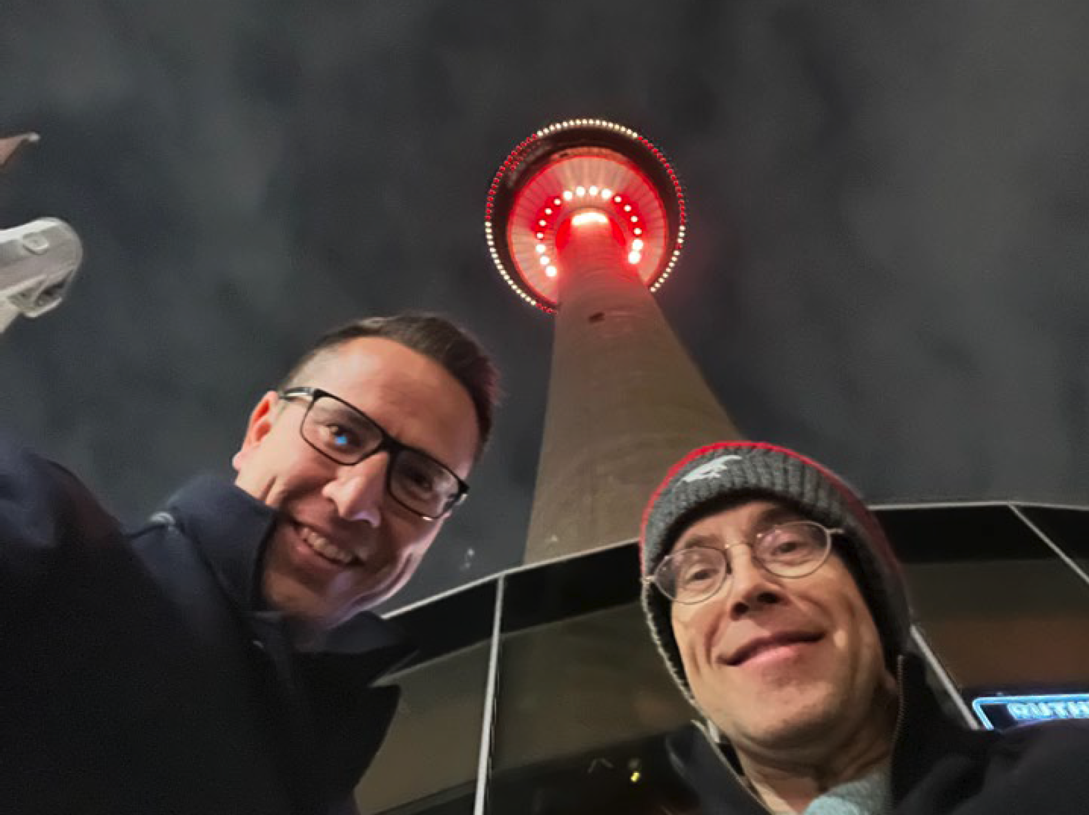 Calgary Tower lit for Multiple Myeloma Awareness Month