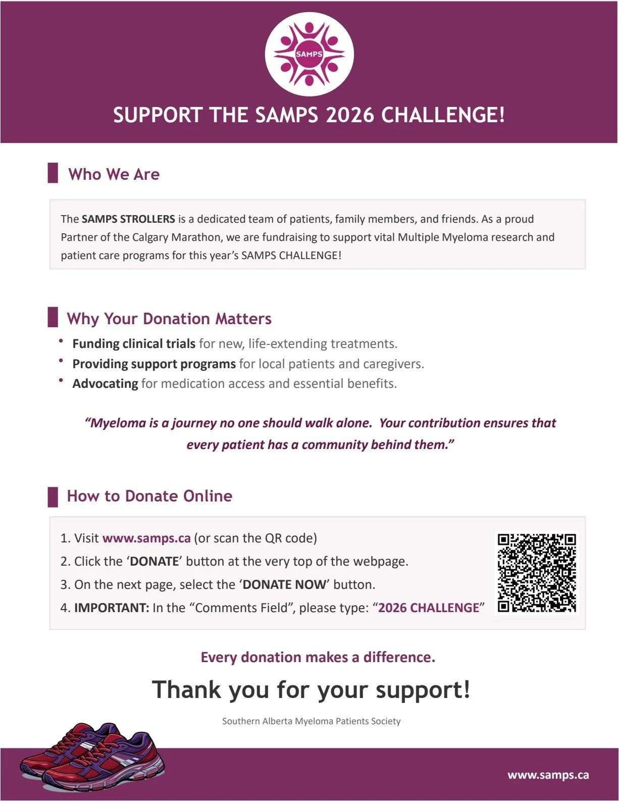SAMPS 2026 Challenge 