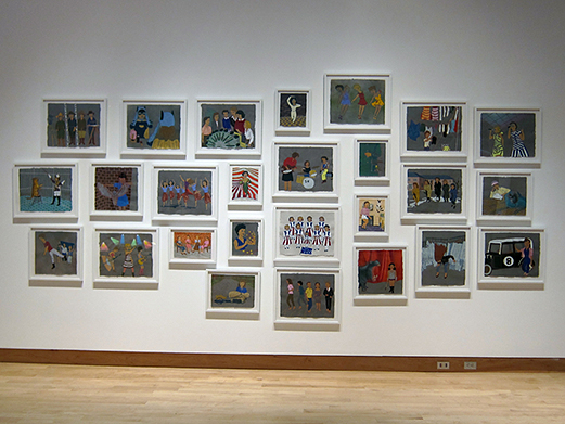   The Ladies: 26 works on paper,  2013 Wisconsin Triennial Madison, Museum of Contemporary Art 