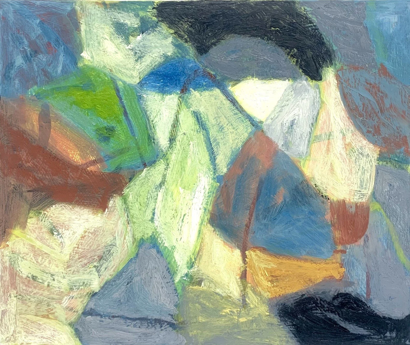   Bandaged   oil on canvas  20”x24”  2025 