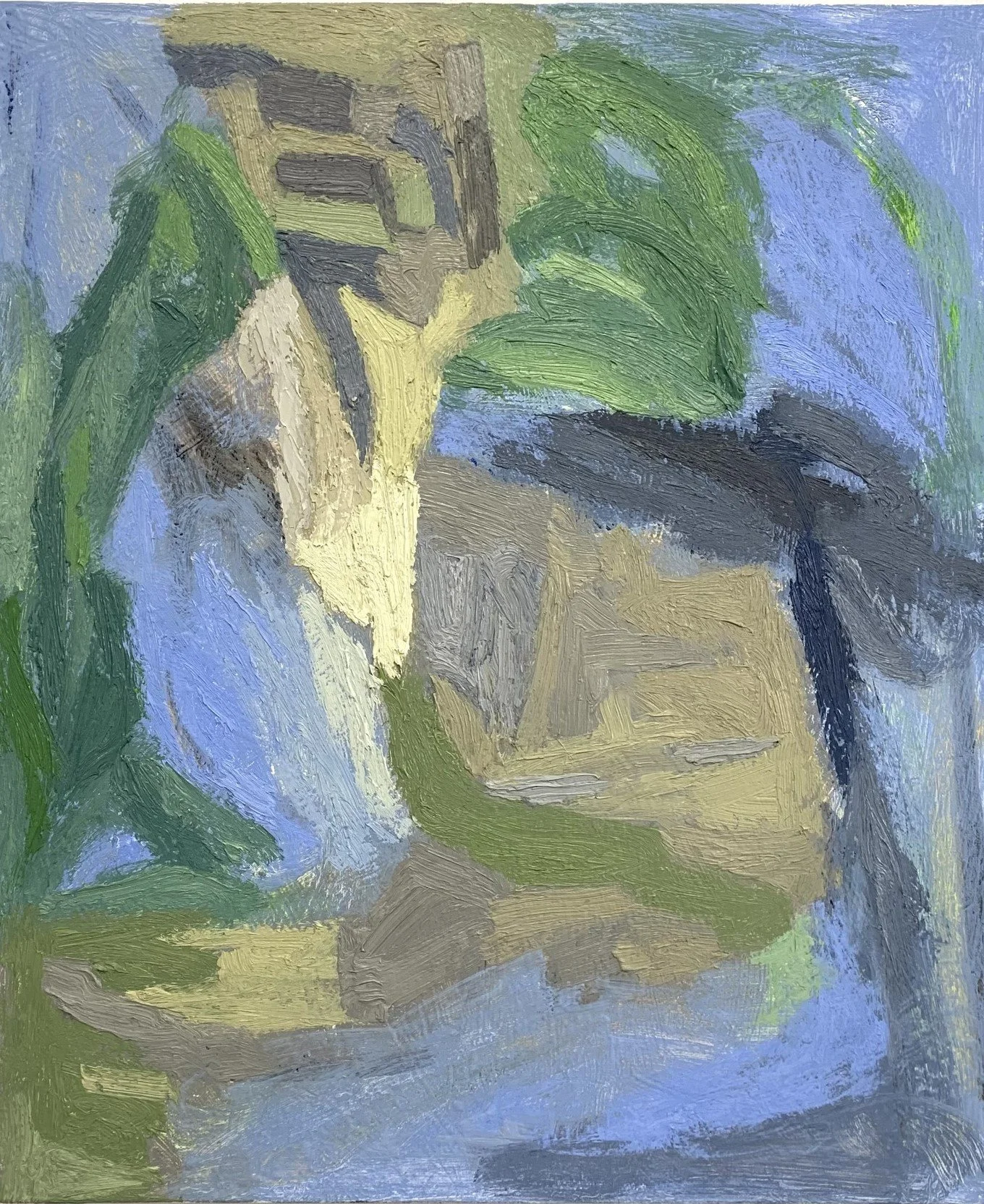   Taken Apart   oil on canvas  24”x20”  2025 