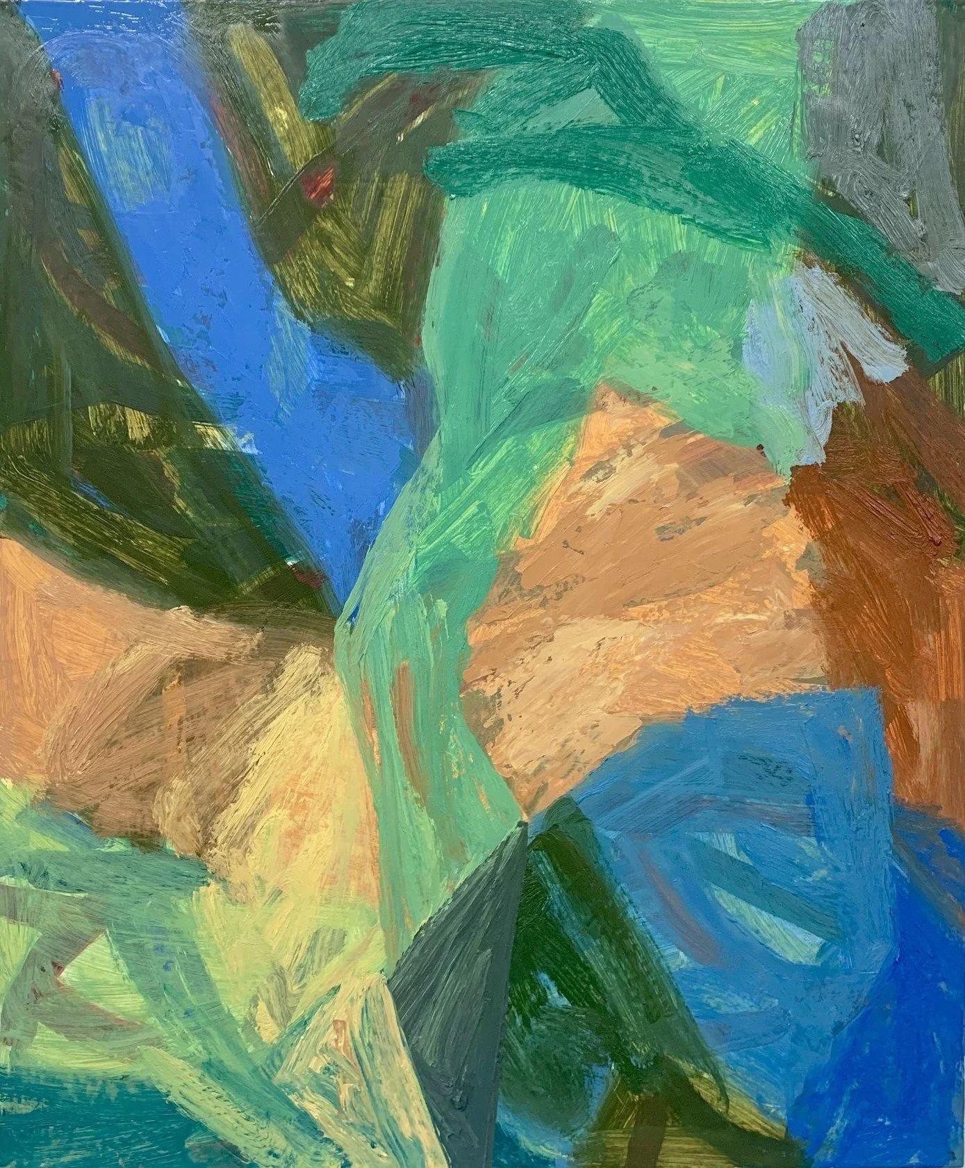   Wound   oil on canvas  24”x20”  2026 