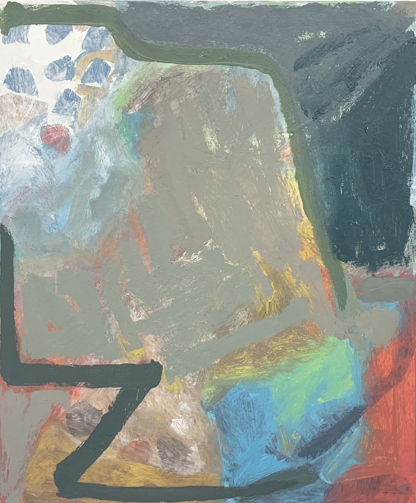   Big Foot   oil on canvas  24”x20”  2026 