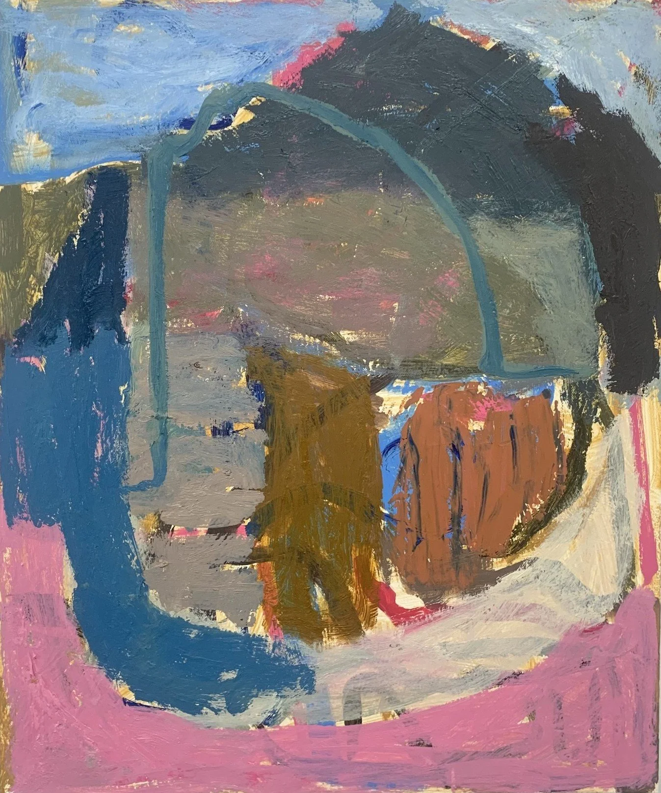   Rubicund Echo   oil on canvas  24”x20”  2026 