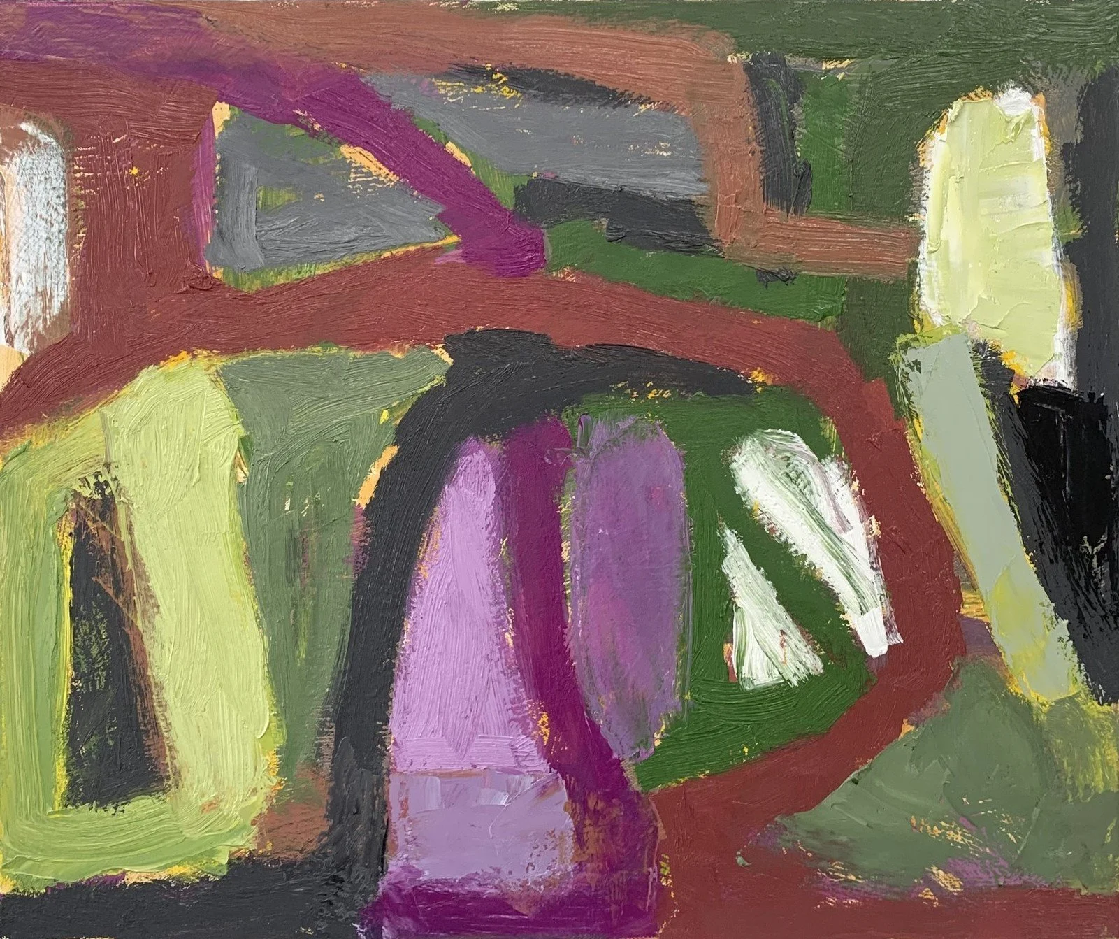   Asunder   oil on canvas  20”x24”  2026 