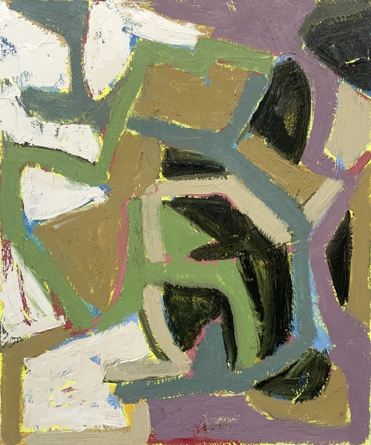   Apostrophe   oil on canvas  24”x20”  2026 