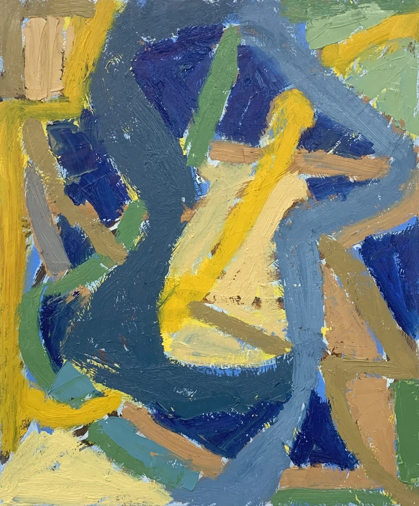   Warped Speed   oil on canvas  24”x20”  2026 