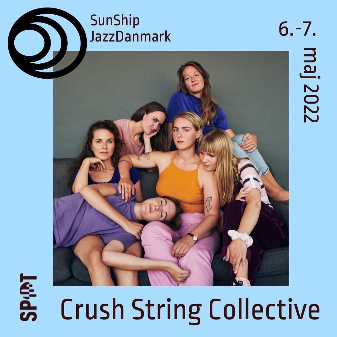 We are playing @spotfestival and we are so excited! Hope to see some of you there 💕 @mariamartinejagd , @paulinehogstrand , @bagge.t , @odadyrnes and @nicolehogstrand will be playing our concert 🎻🎻 @jazzdanmark @sunshipaarhus 

#freeimprovisation 