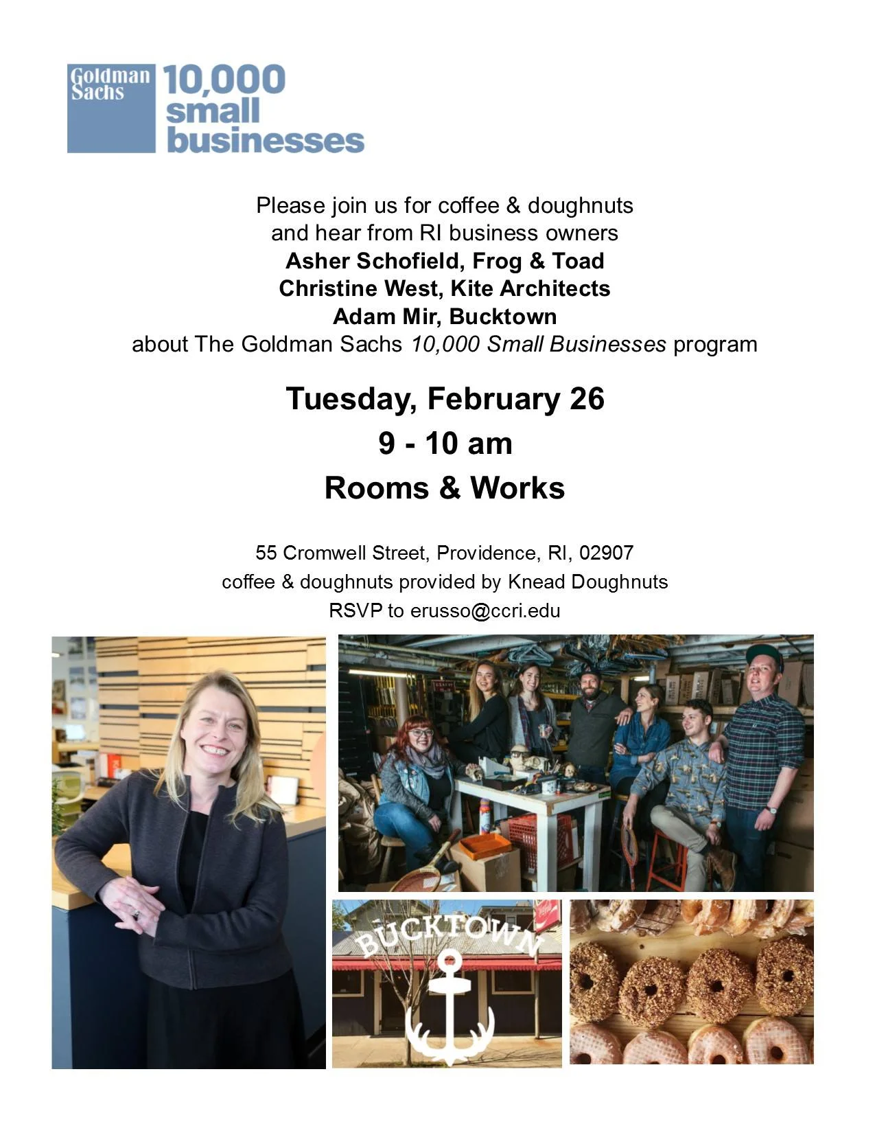 Coffee &amp; Doughnuts Info Session