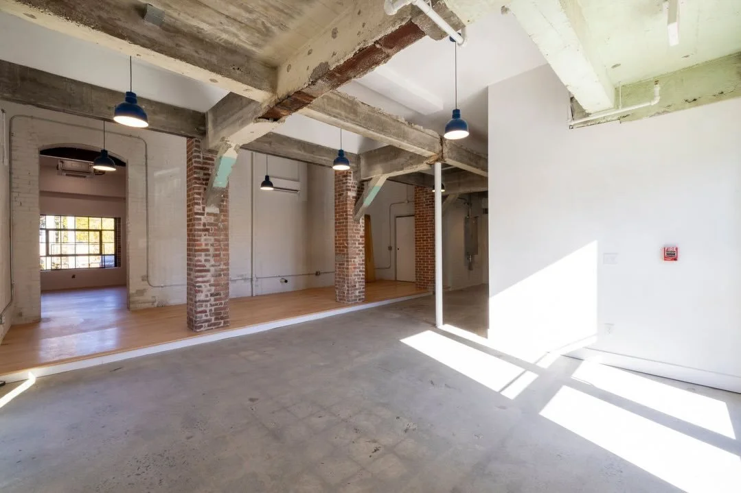 Now Leasing Suite 3-
A beautifully positioned storefront space available- perfect for a gallery, salon, wine-bar, boutique retail shop, or a creative concept that brings something fresh to the neighborhood. Open to a variety of uses and excited to se