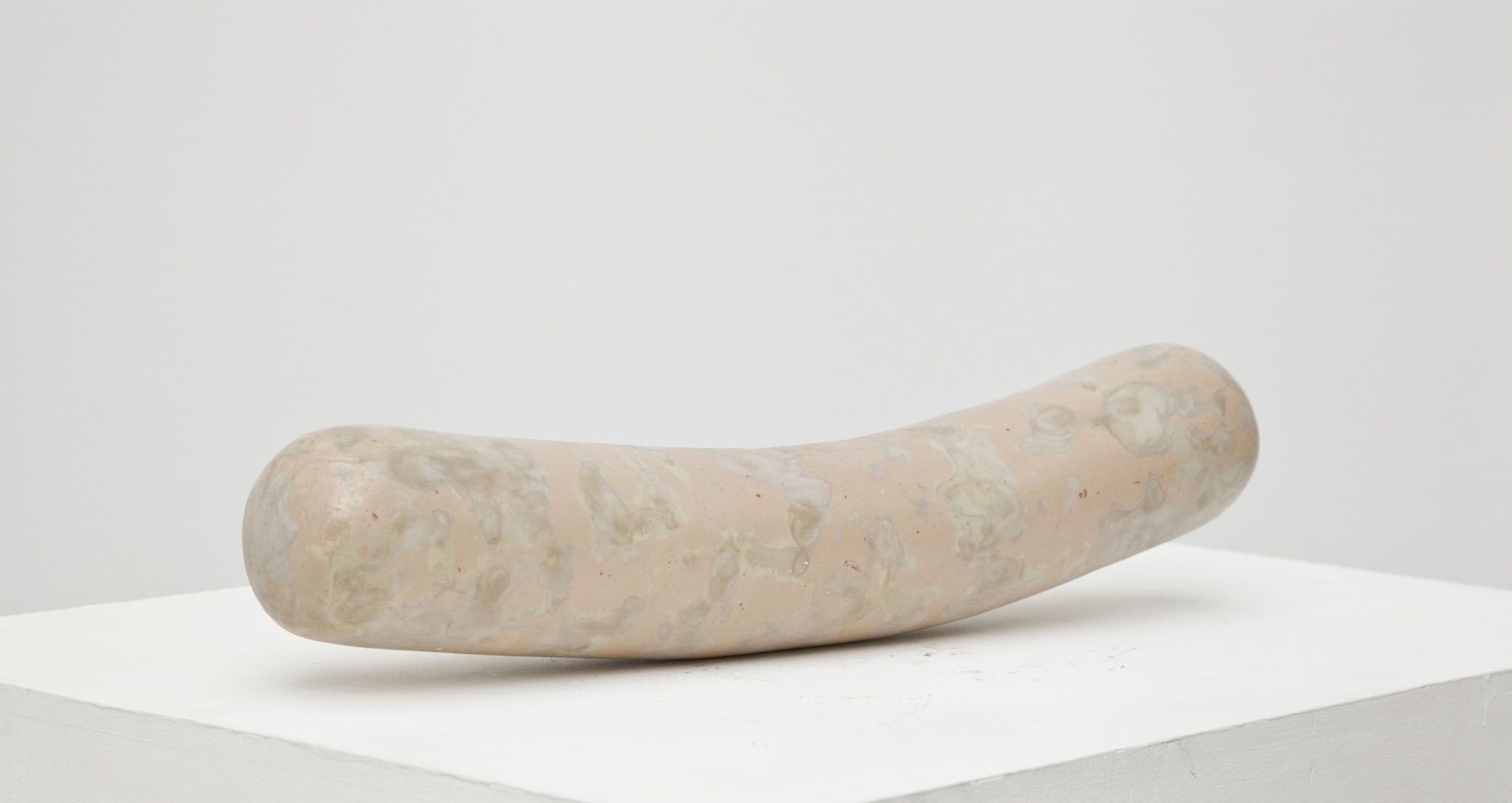   Salchicha (sausage) , epoxy putty, 5 x 18 x 5 in, 2012. 