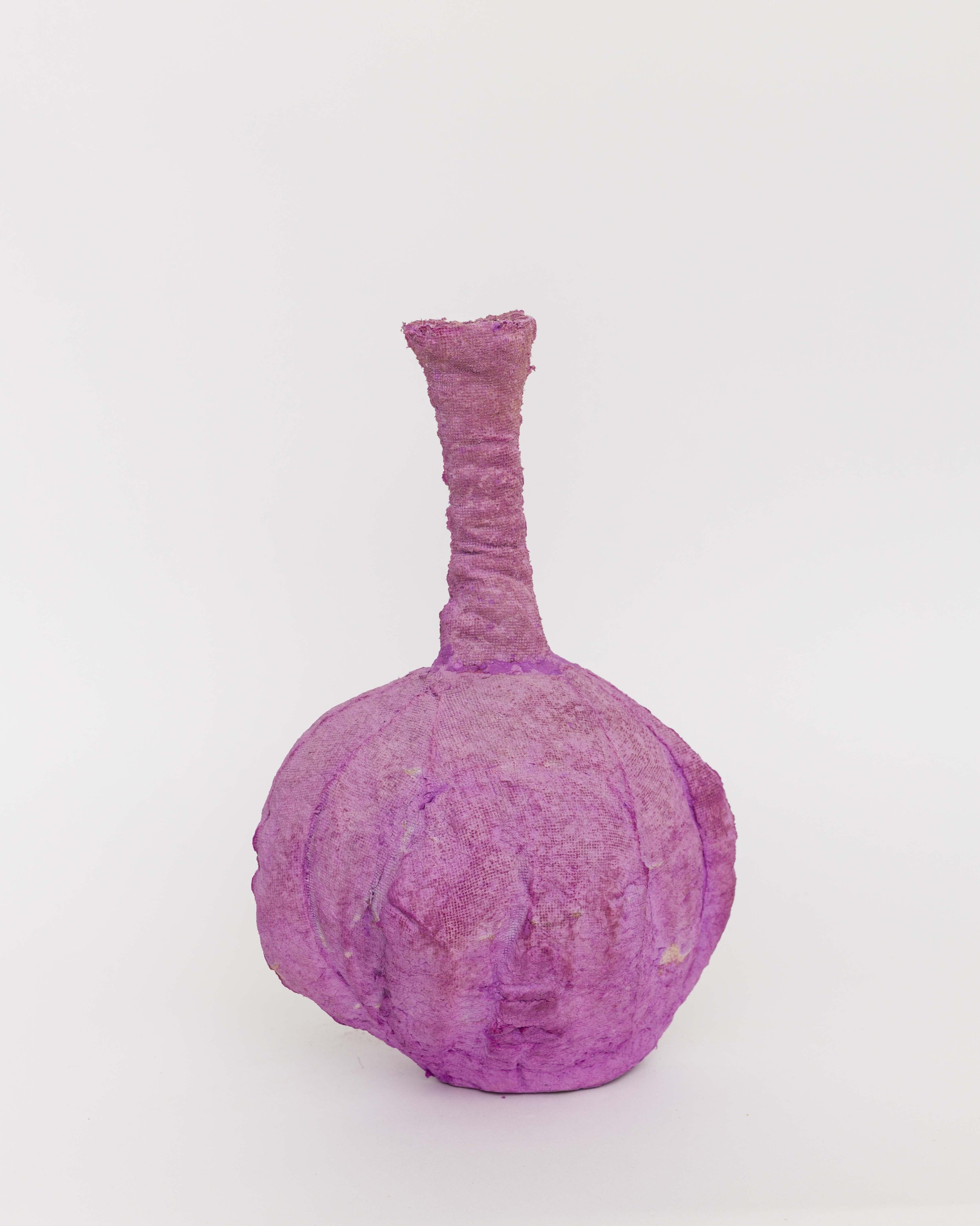  Flask, paper pulp,16x10x8 inches,&nbsp; 2023.        