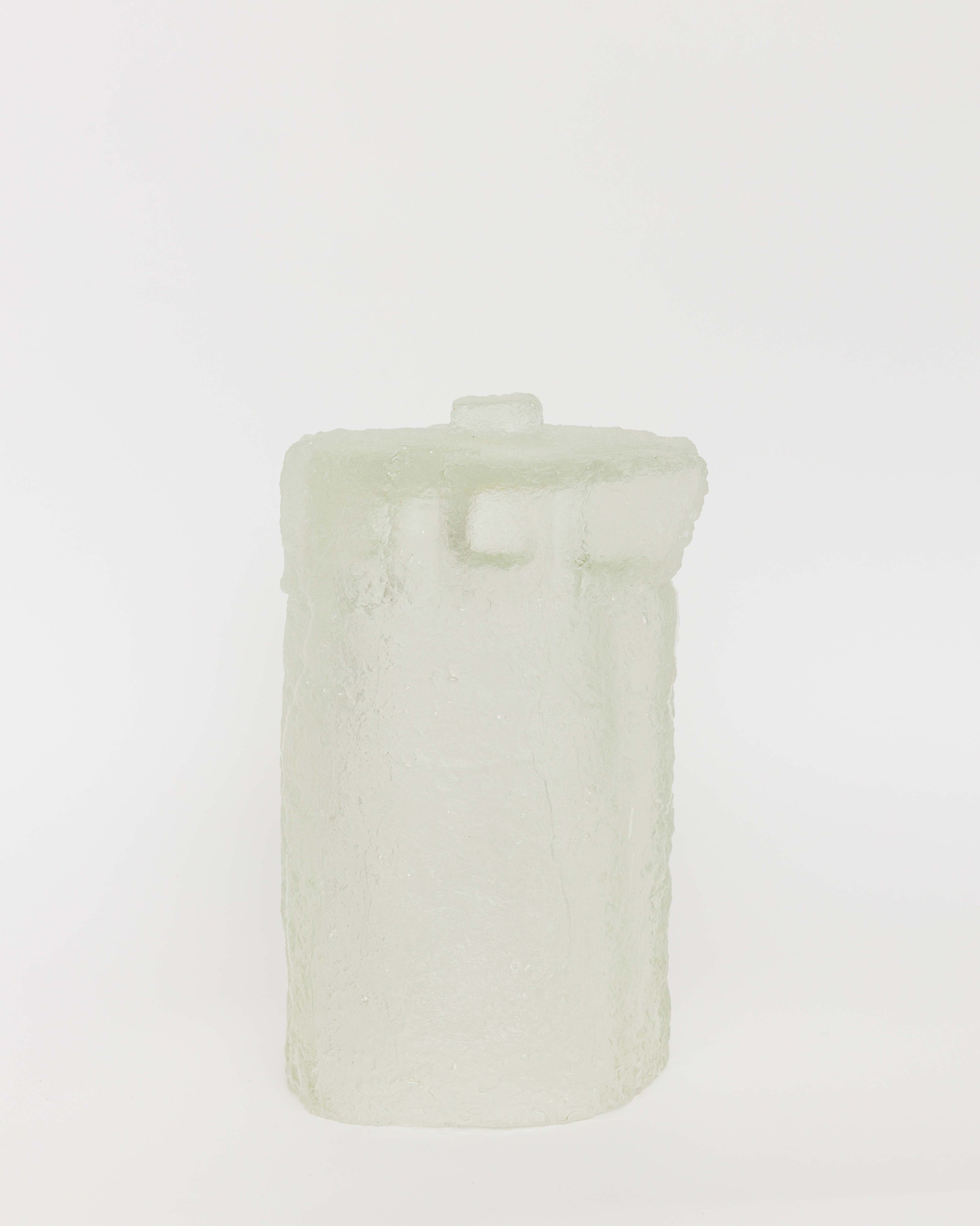  Adrift, blown glass,15 x 8 x 8 inches, 2022.&nbsp;    