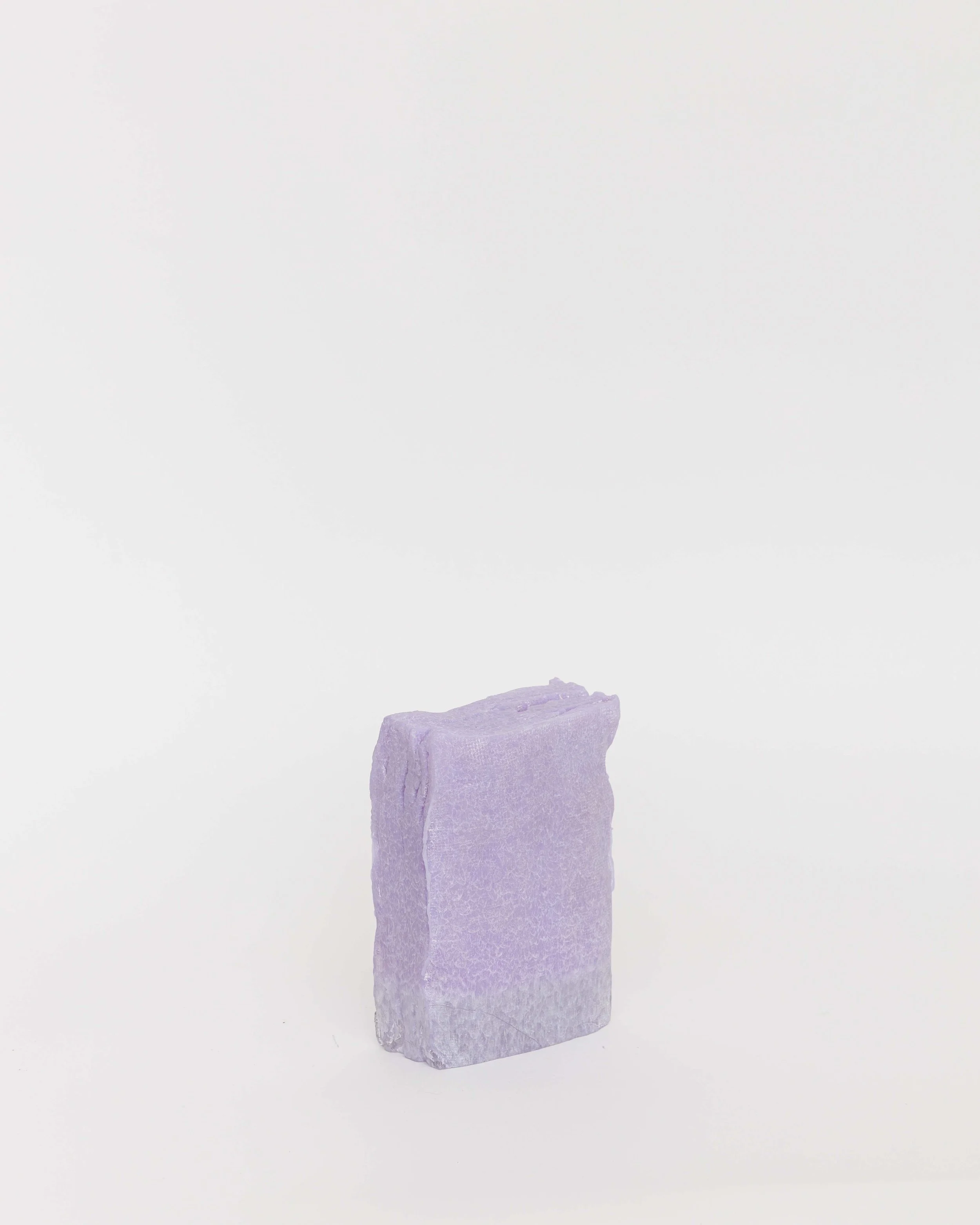  Vision, cast glass, 7 x 5 x 3 inches, 2022.&nbsp;    