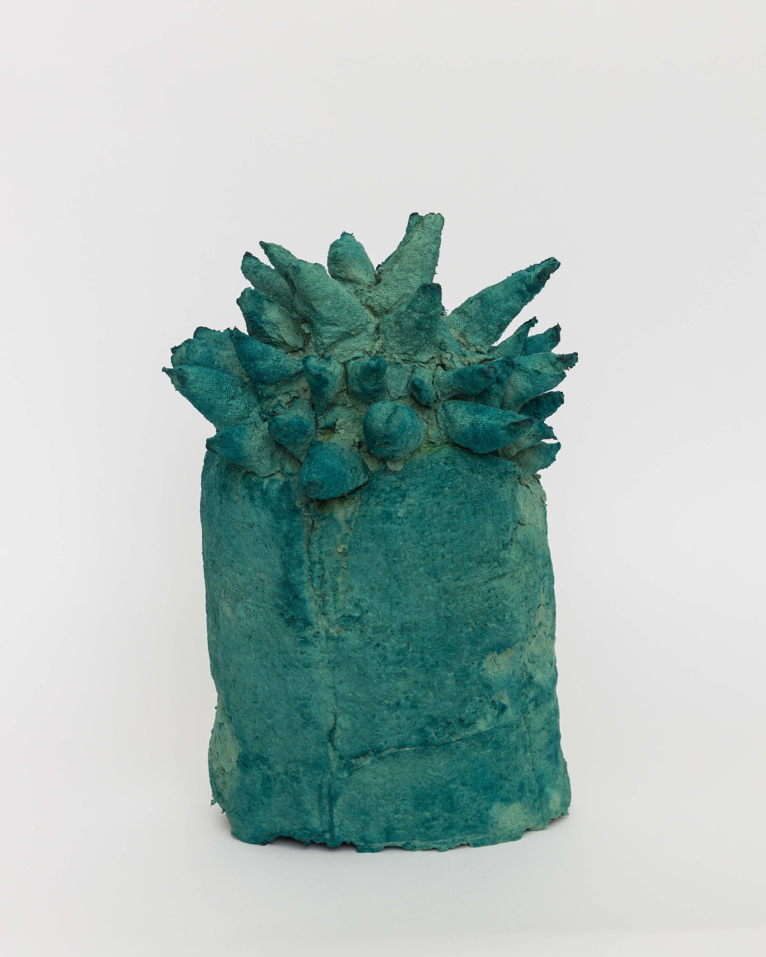  Planta, paper pulp, 17 x 10 x 10 inches, 2023.    