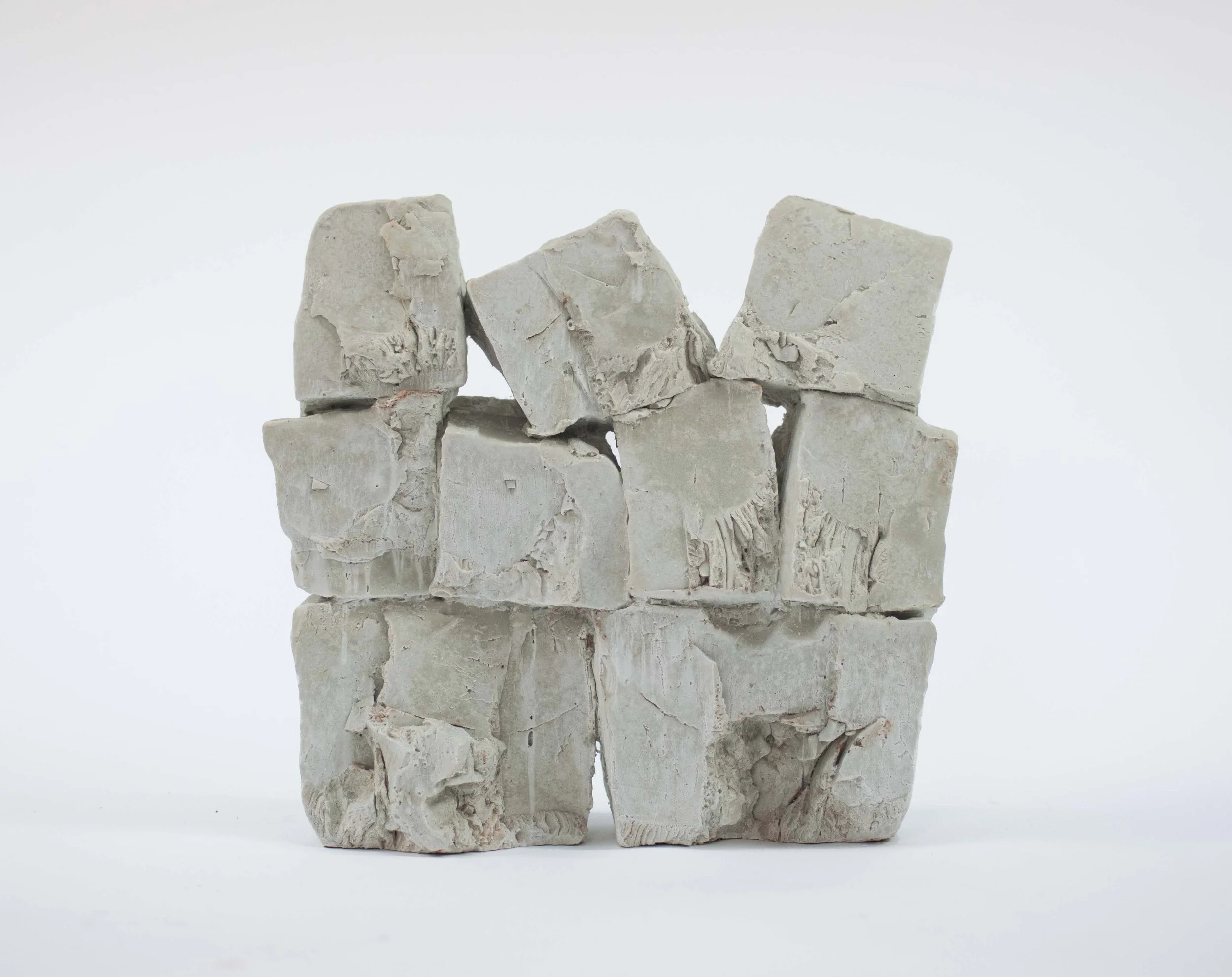   Sombra , aquaresin, 12 x 12 x 5 inches, 2022.    