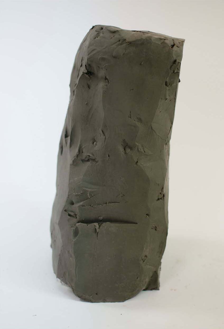   Serubi , 15 x 10 x 6 inches, aquaresin, 2022.    