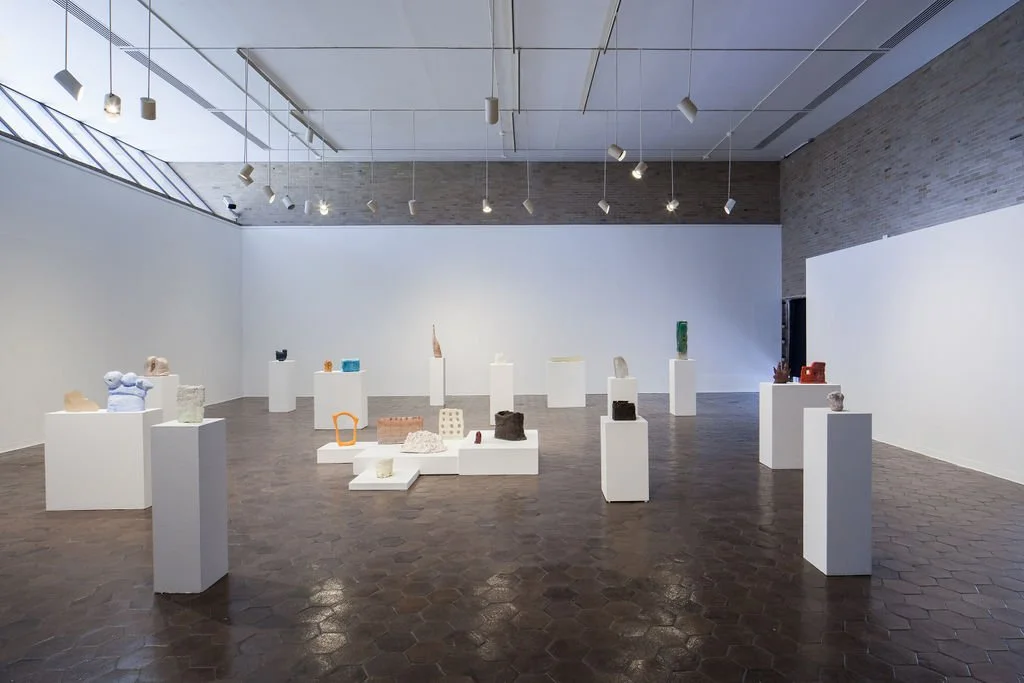  Supernatural, installation view, paper pulp, resin and cement, dimensions variable, Kingsborough Art Museum at Kingsborough Community College, CUNY, 2019.    