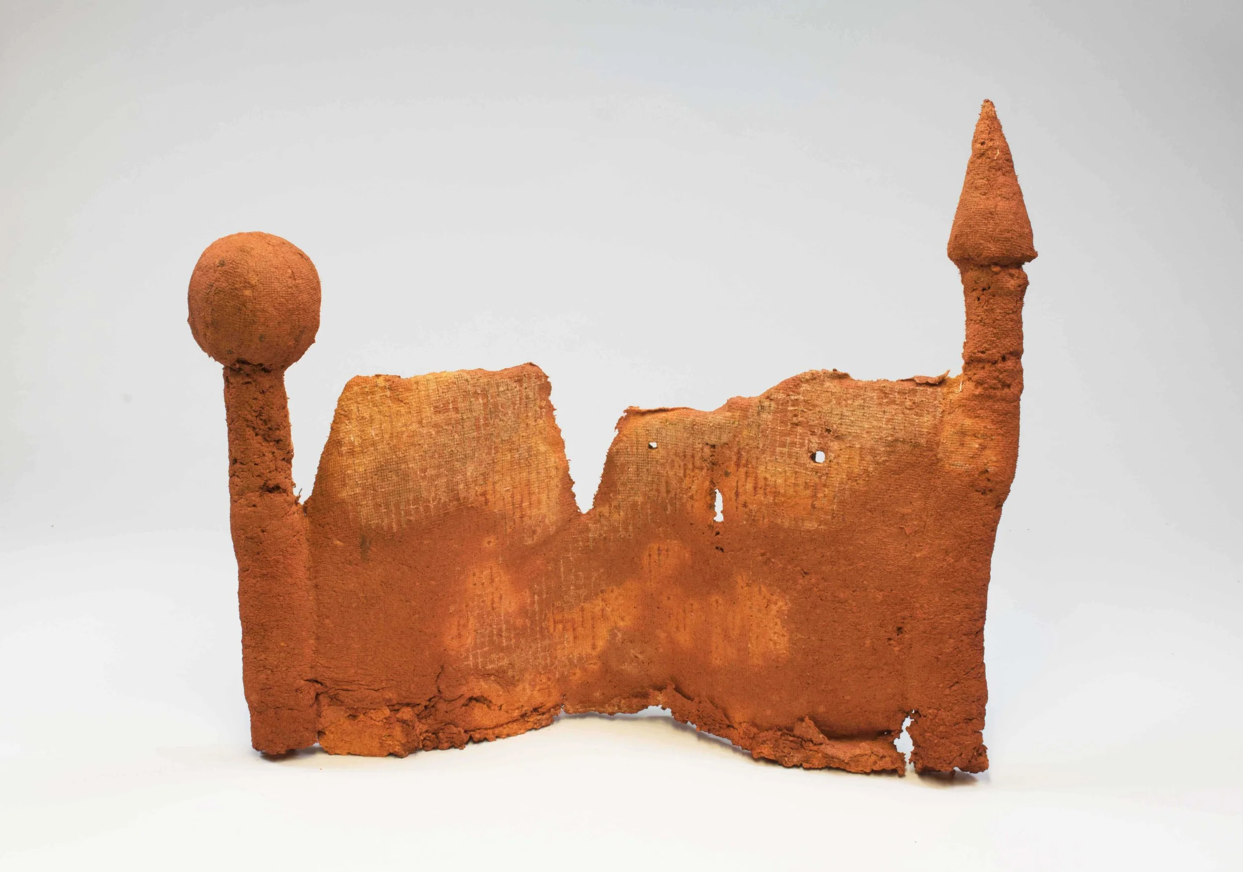   East , paper pulp,18&nbsp; x 23 x 4 inches, 2018.    