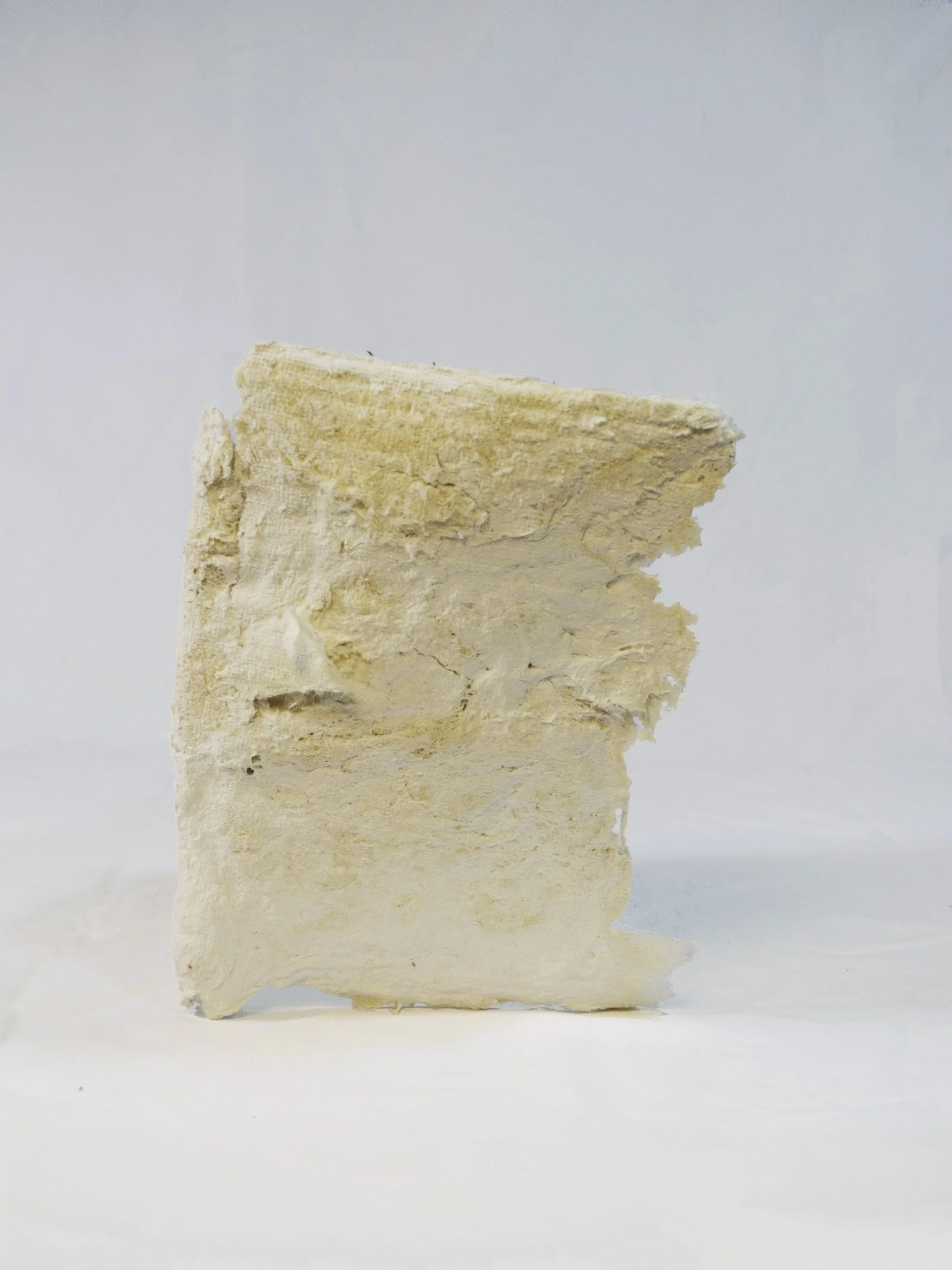   Untitled , paper pulp, 10 x12 x 5 inches, 2018. 