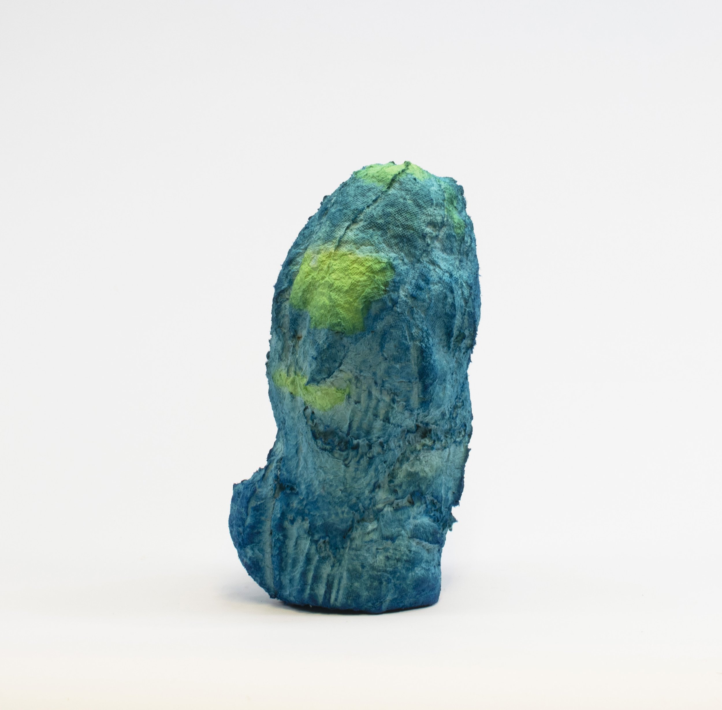   Marino , paper pulp, 14 x 6 x6 inches, 2019. 