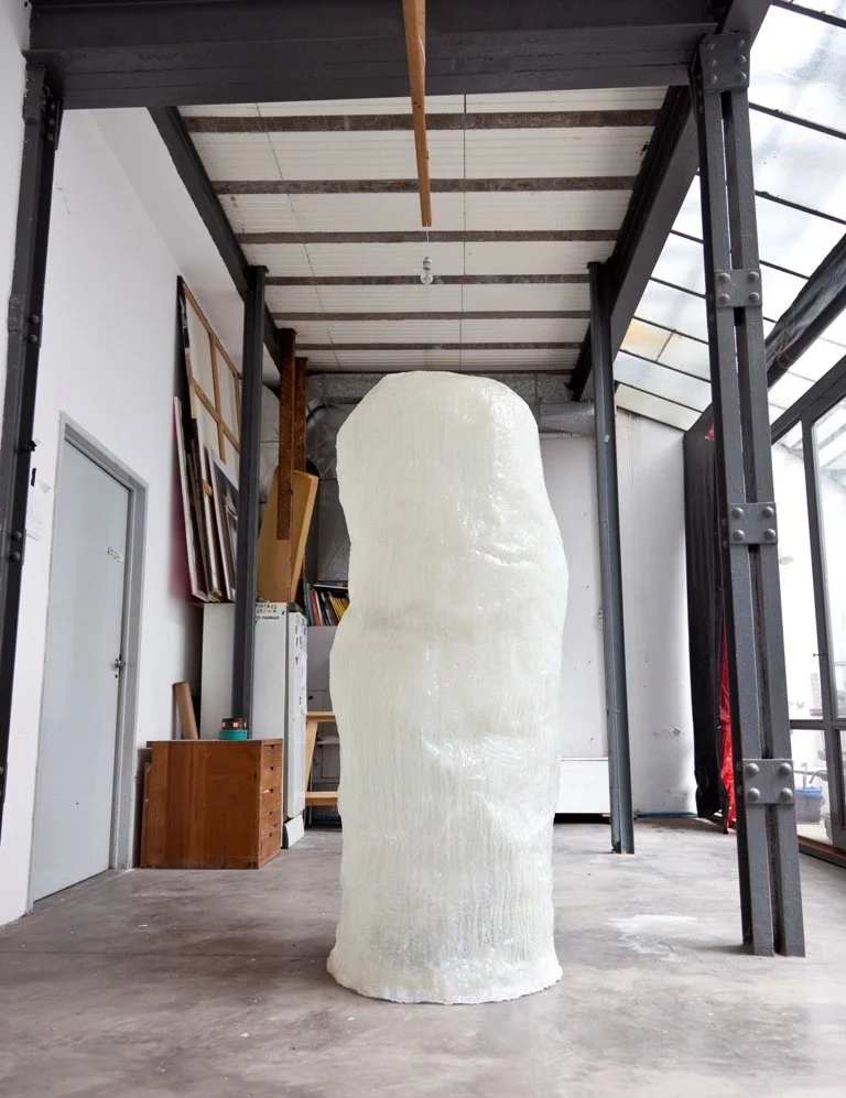   Protoforma , resin, 71 x 28 x 28 inches, 2013.    