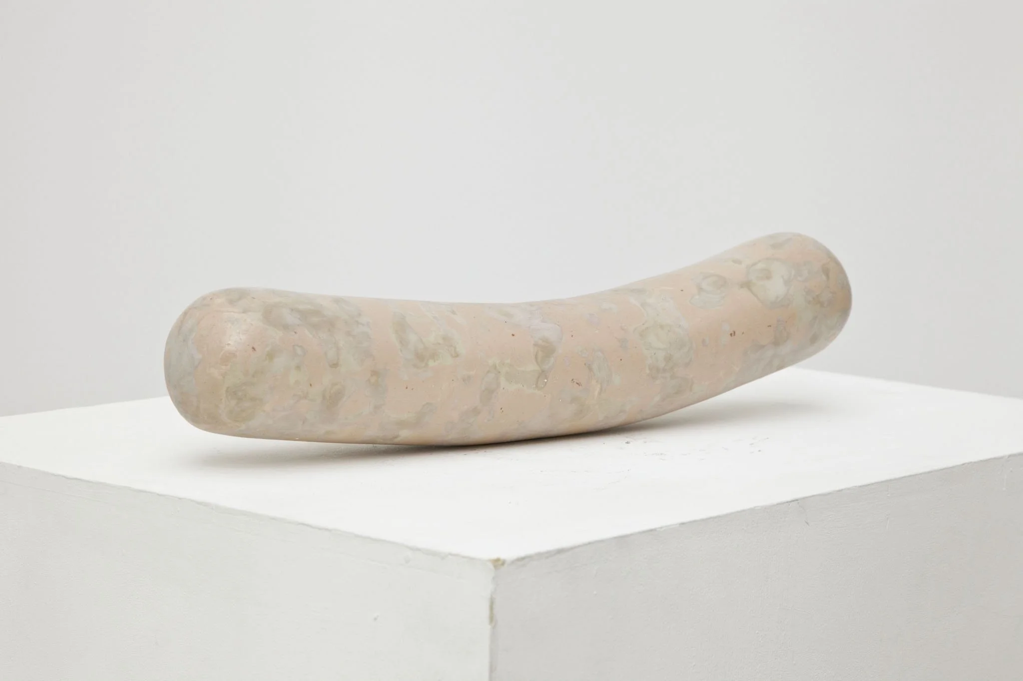  Salchicha, epoxy putty, 5 x 16 x 5 inches, 2012. 