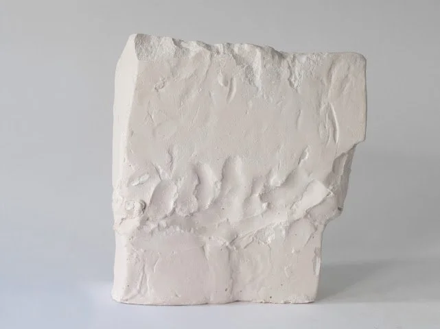   My bite,  hydrocal, 10 x 10 x 5 inches, 2014.    