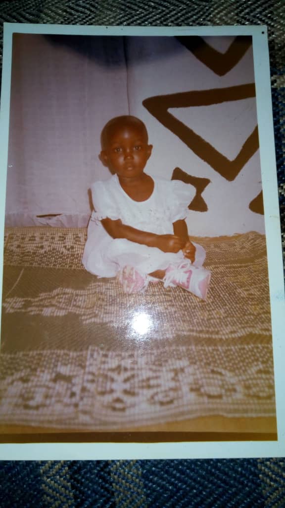 Jackie at one and a half years old