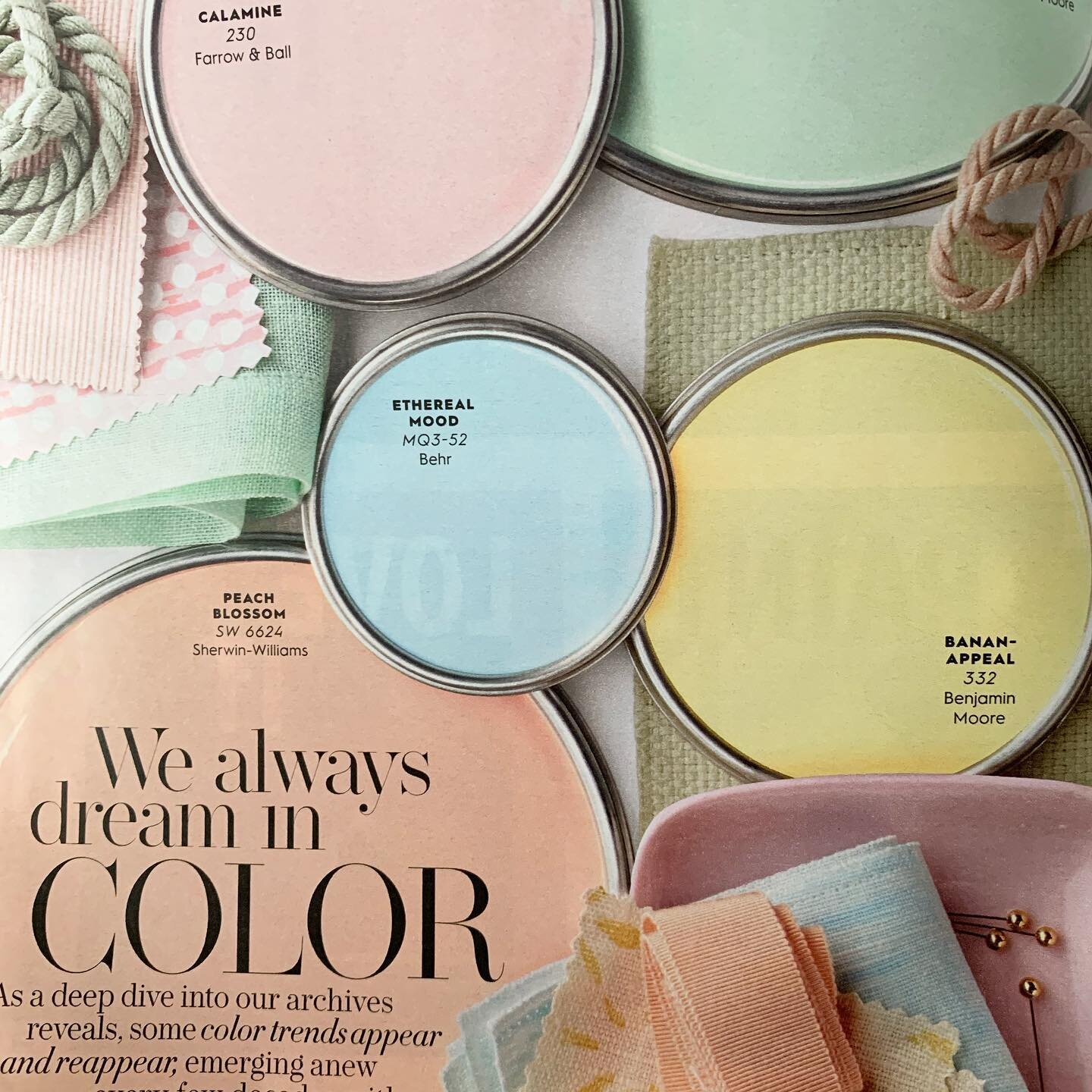 @betterhomesandgardens is making me want to redecorate my whole house in happy pastels 😍