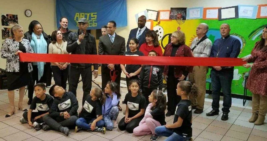 Ribbon Cutting at Administrative Offices