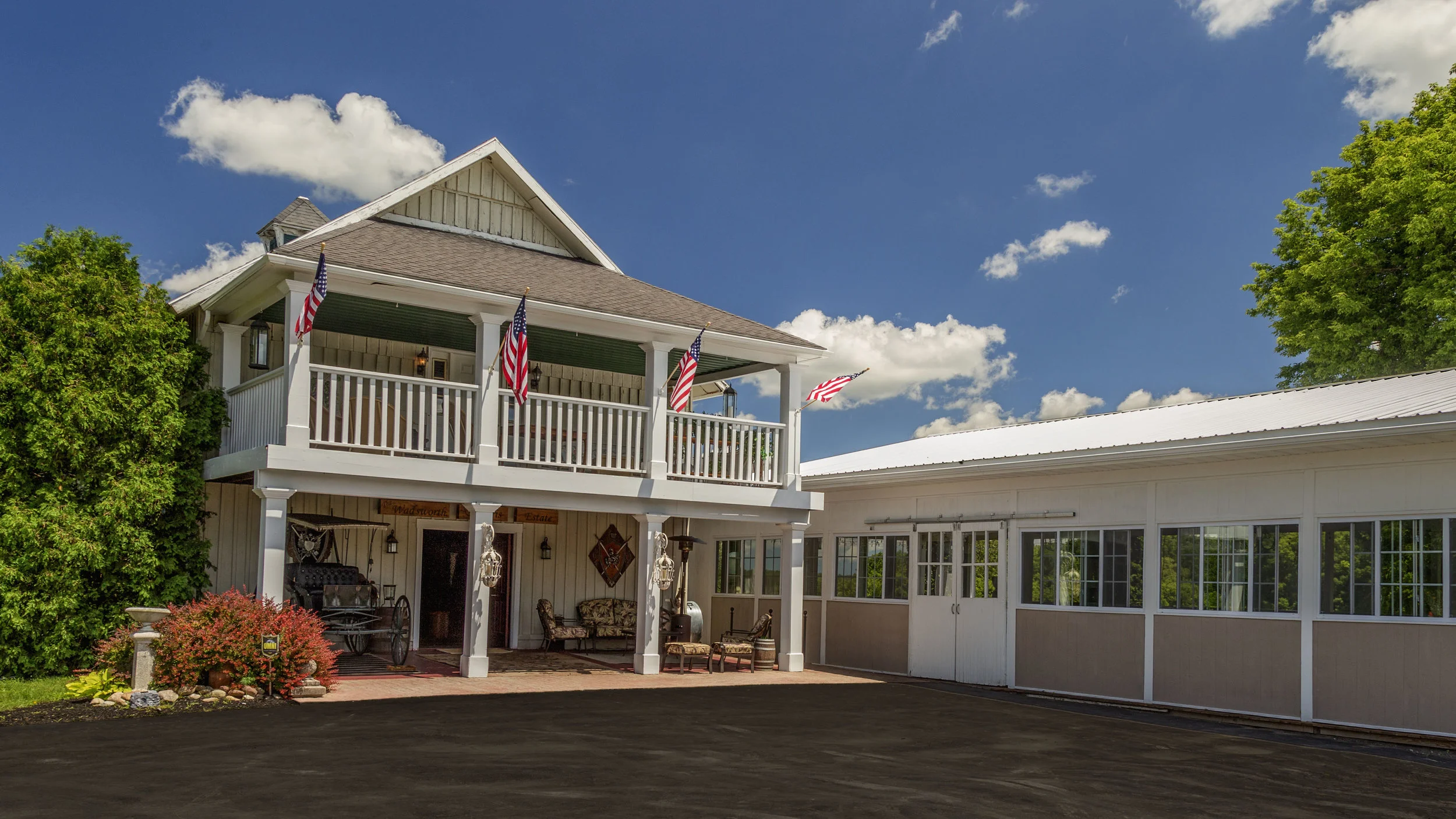 Tour Jerris antique barn collection before dinner