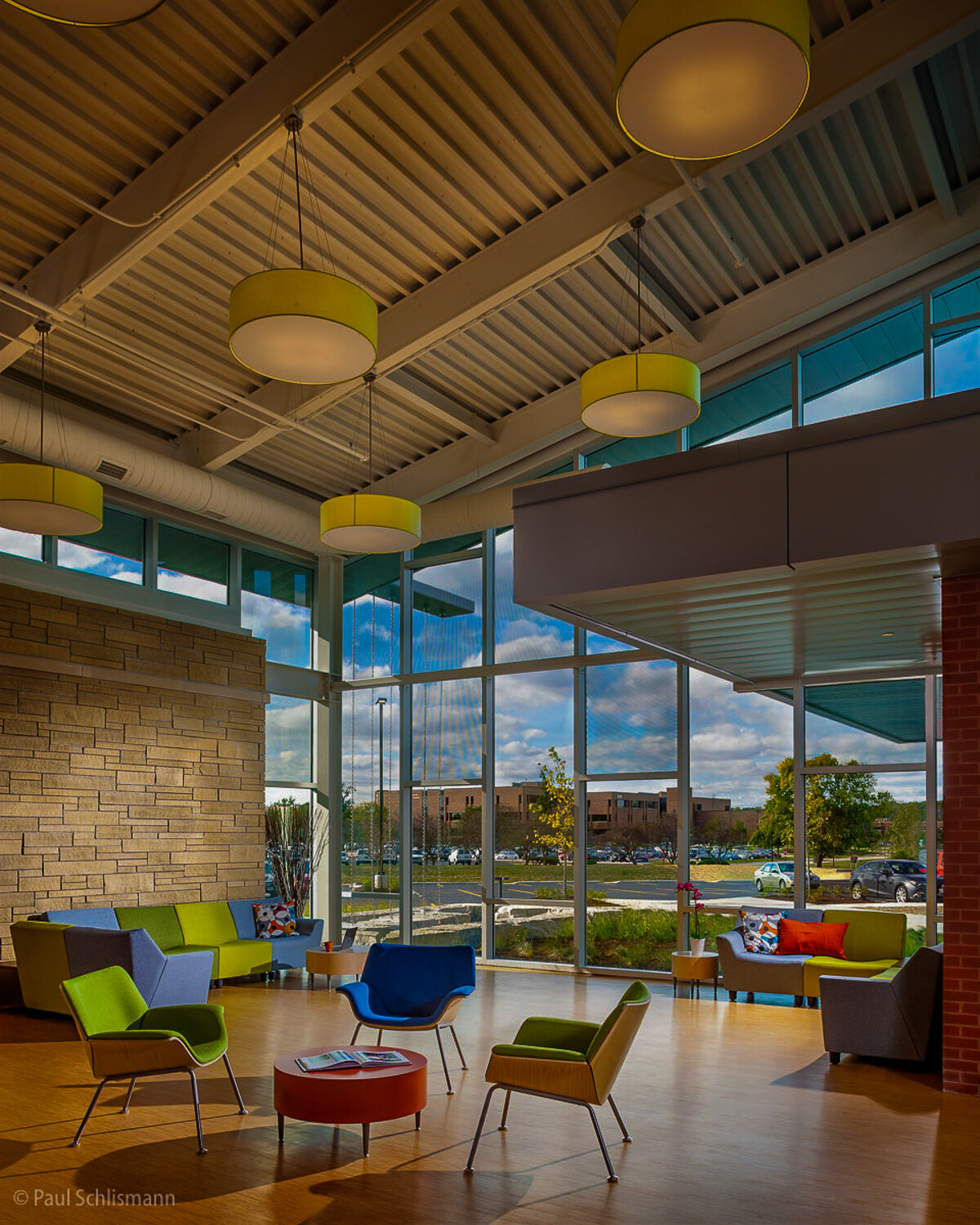  Du page Health building waiting space 