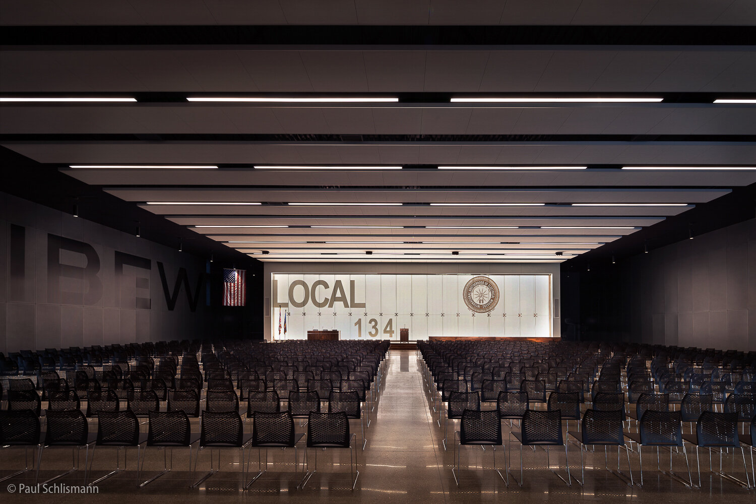 IBEW 134 Chicago Auditorium view