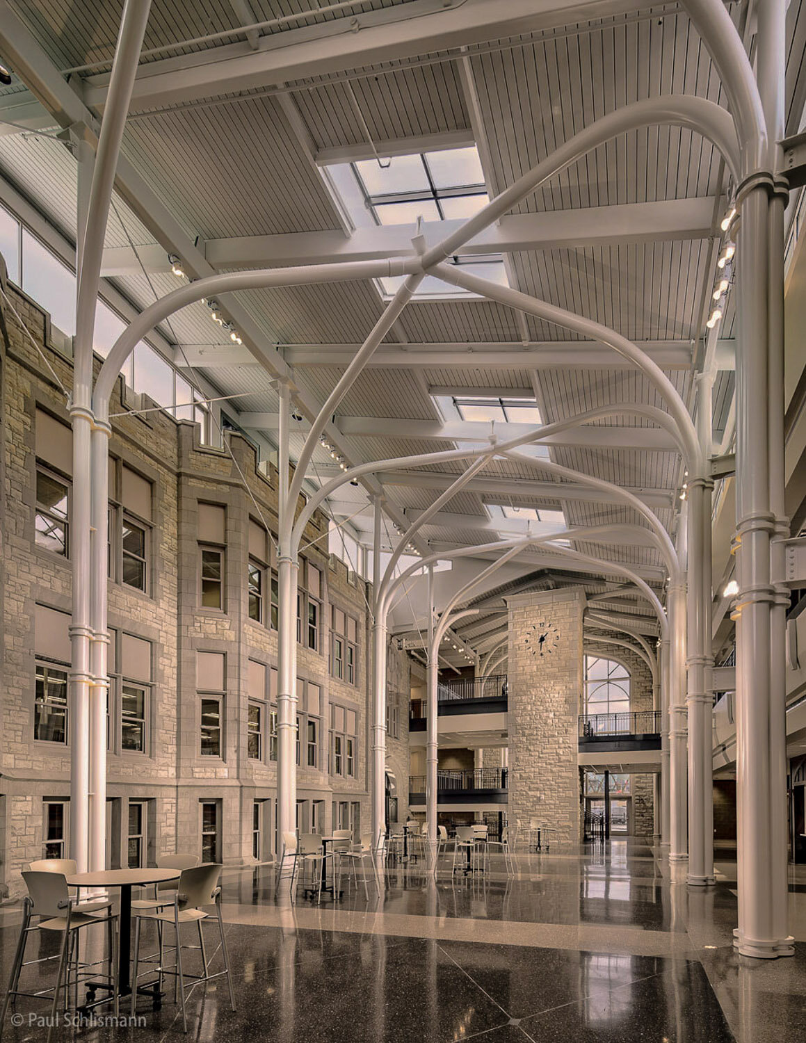  Interior lobby view 1 by Chicago architectural photographer Paul Schlismann 