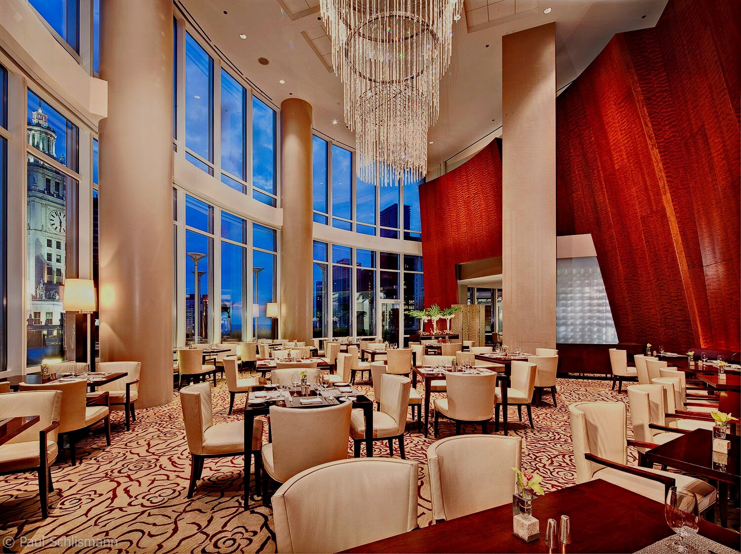 interior photographer Las Vegas _ Trump Tower restaurant