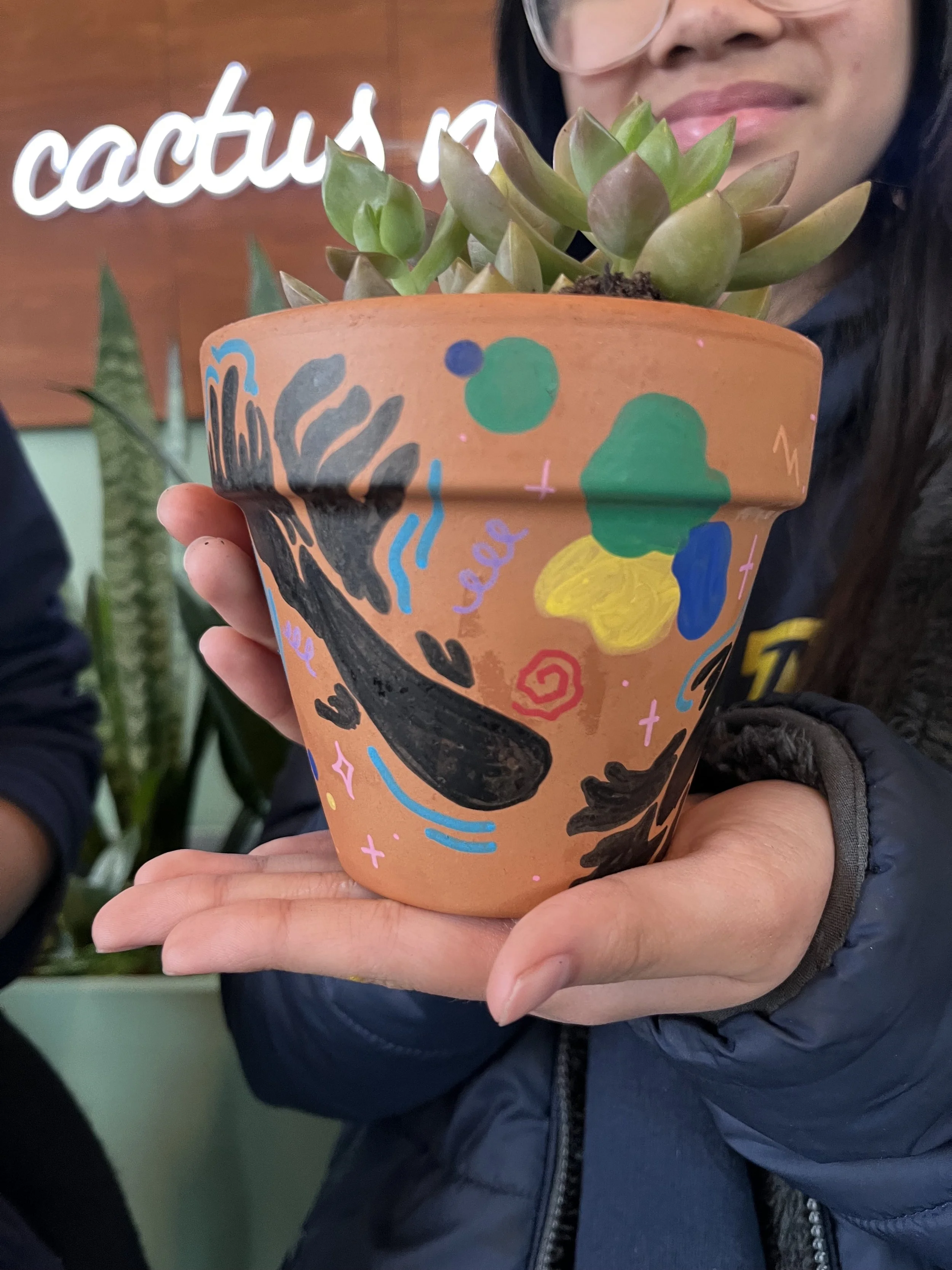 February 22, 2026 - Terracotta Pot Painting Activity