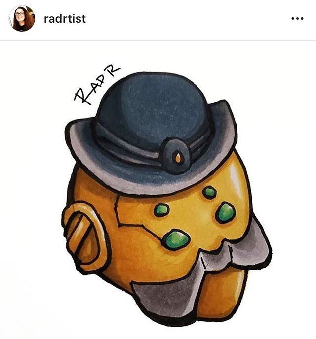 My freaking incredible girlfriend @radrtist just started posting her art here. She made my new twitch emote and about 1000 other amazing pieces in the past week and I can&rsquo;t wait for her to share it all with you! But seriously go follow her, lik